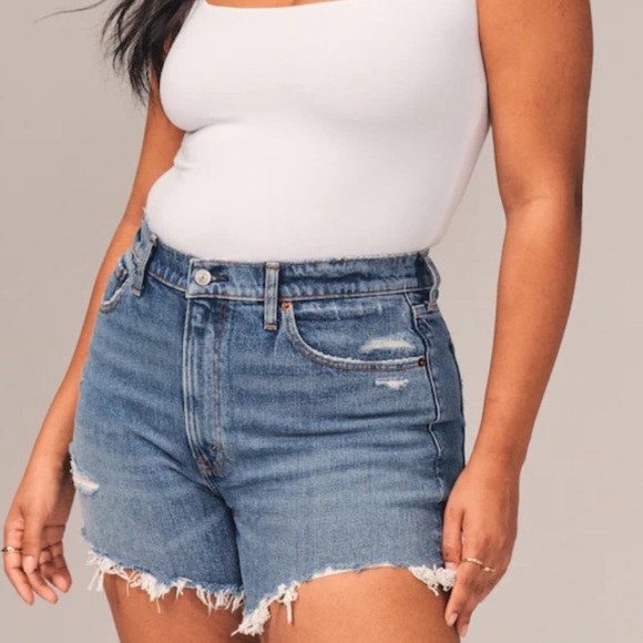 Abercrombie & Fitch Shorts Abercrombie Fitch Curve Love High Rise 4